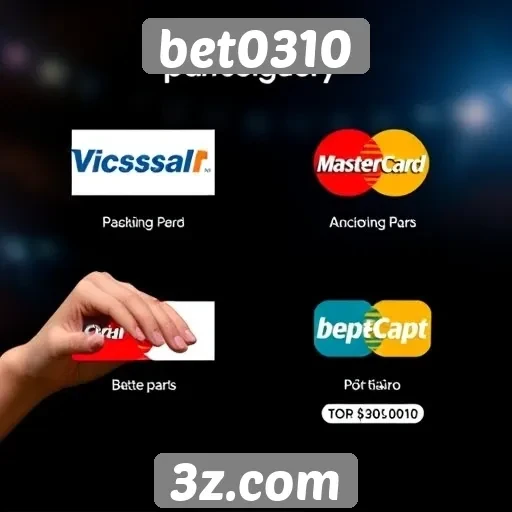 Métodos de pagamento disponíveis no bet0310